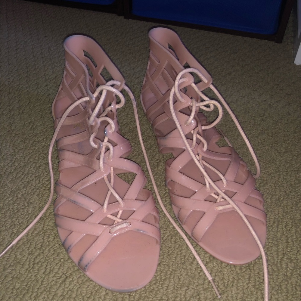 Plastic sandals